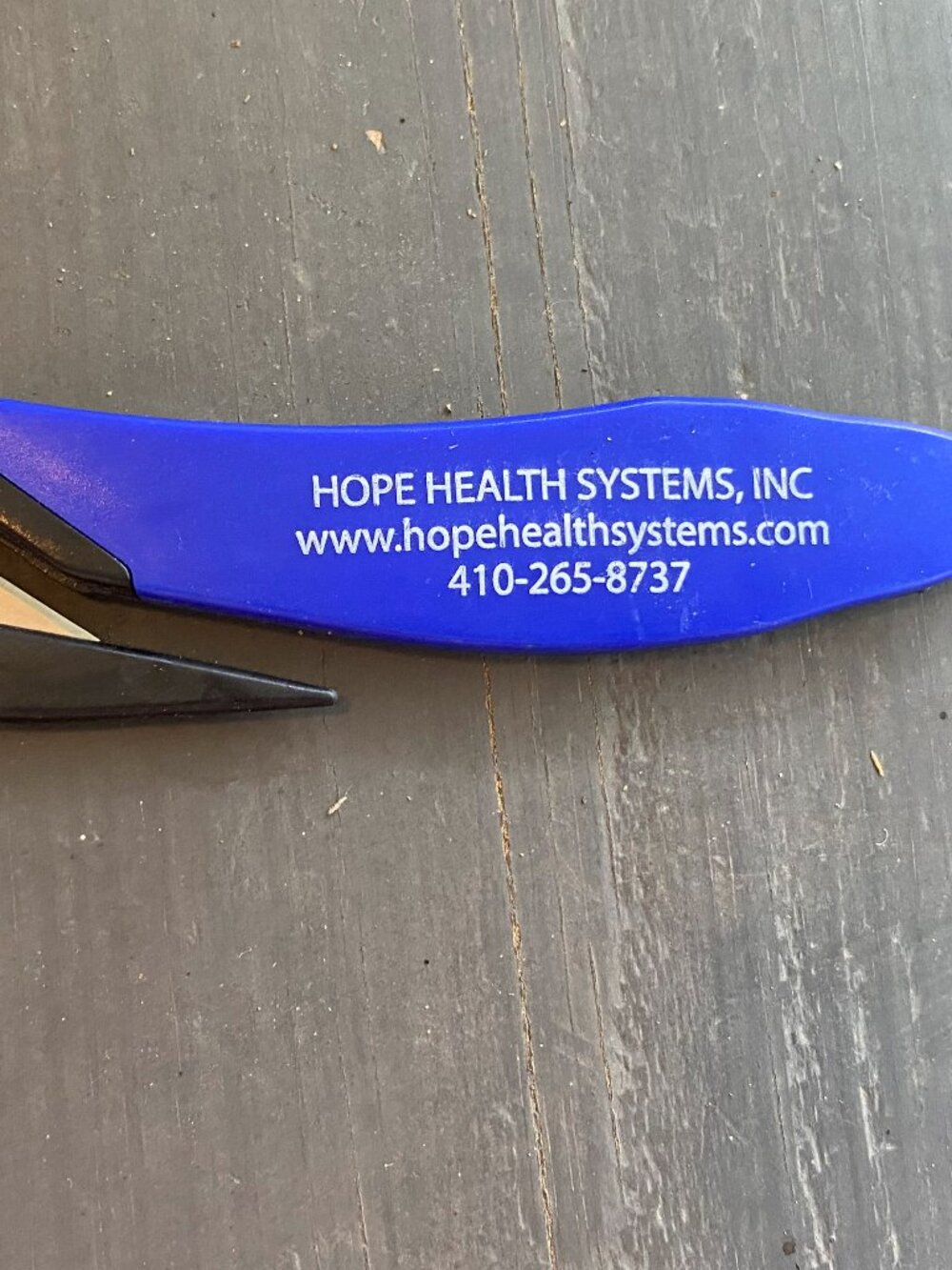 Blue NEW Envelope Opener